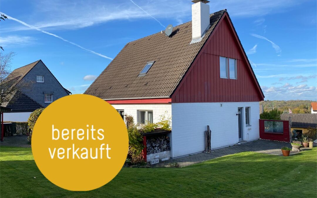 Wunderschönes, helles, sehr ruhig gelegenes freistehendes Einfamilienhaus mit 2 Terrassen in Velbert-Langenhorst